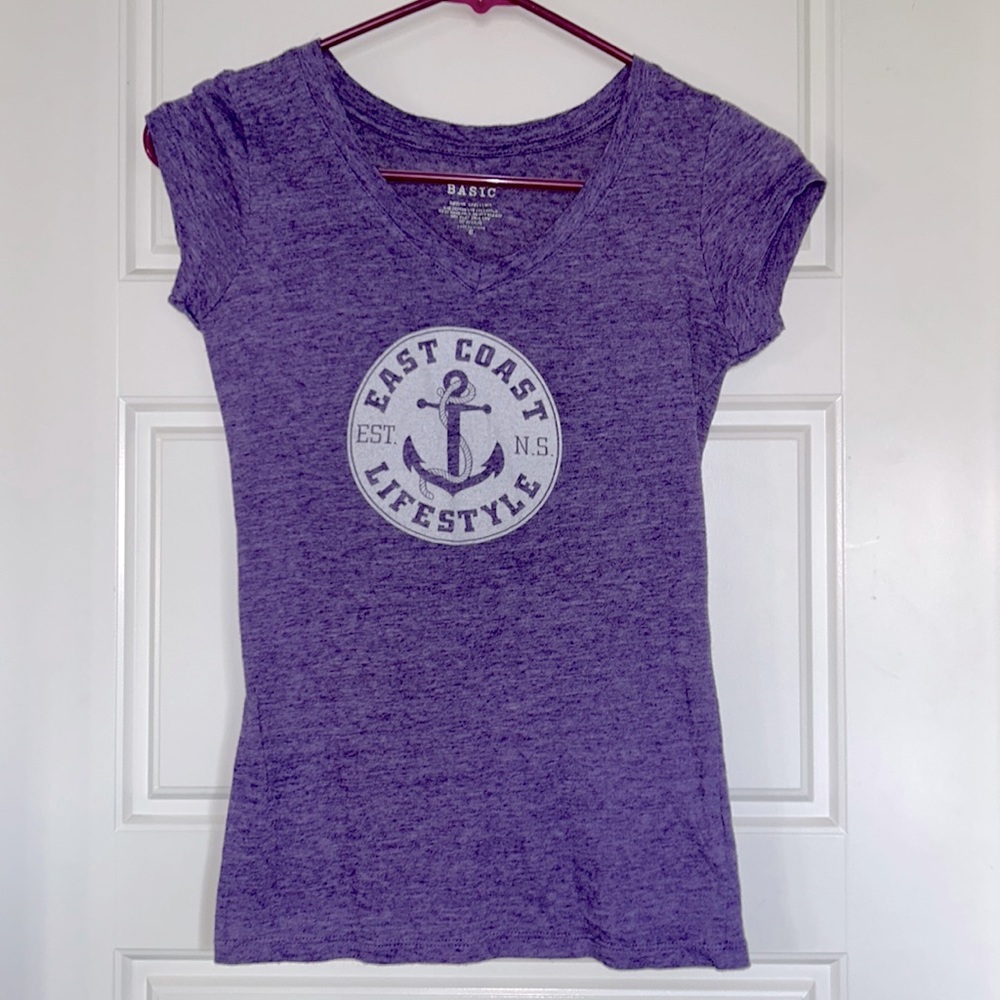 (3 for $15) East Coast Lifestyle T-Shirt ⚓️💜